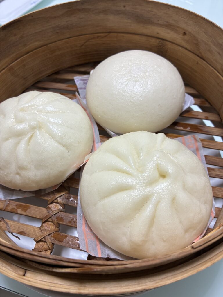 パルシステムの肉まんをせいろで調理