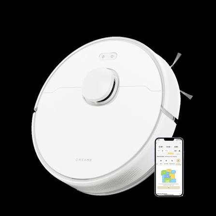 Dreame D9 Max Gen2 ロボット掃除機 マッピング機能とスマホ連携のイメージ